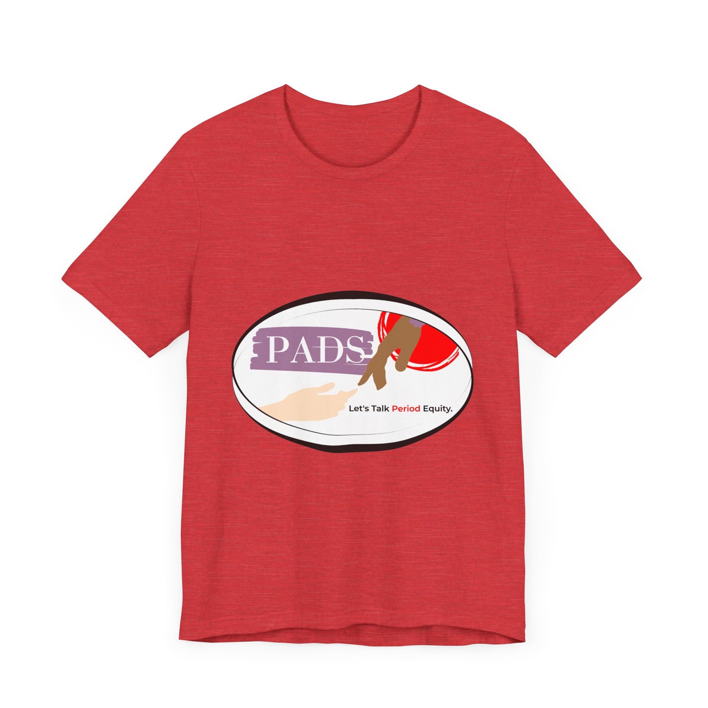 Let's talk period equity t-shirt