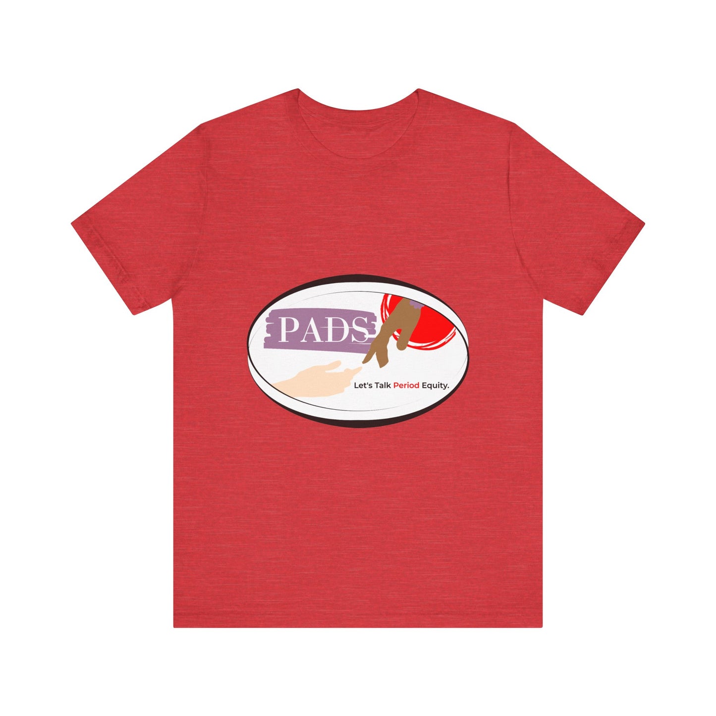 Let's talk period equity t-shirt