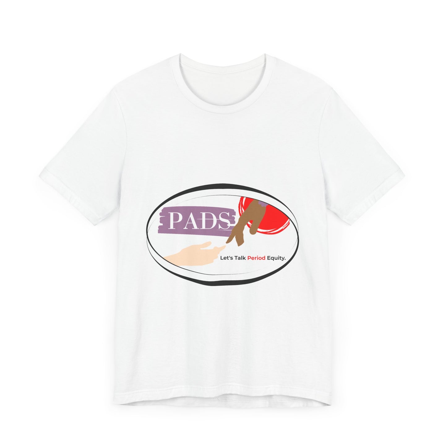 Let's talk period equity t-shirt