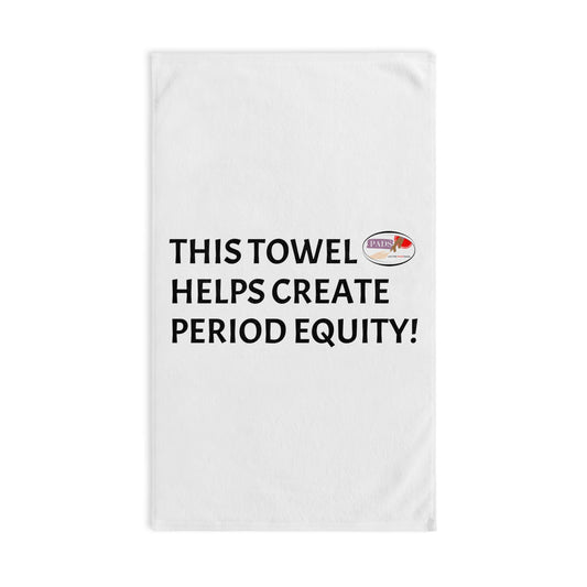 This towel helps create period equity! towel